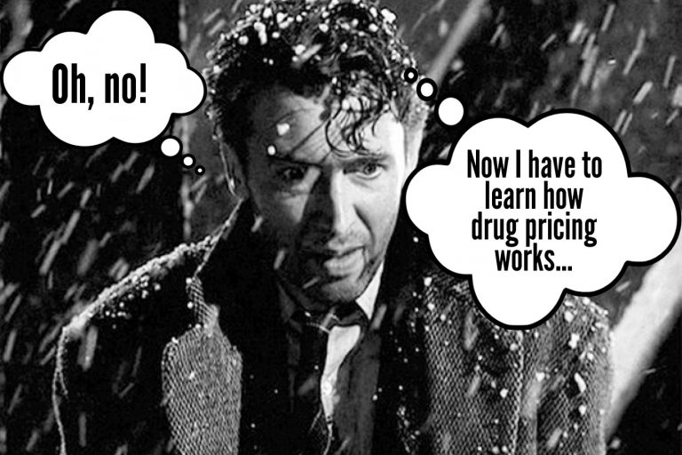Oh no! Now I have to learn how prescription drug pricing works.