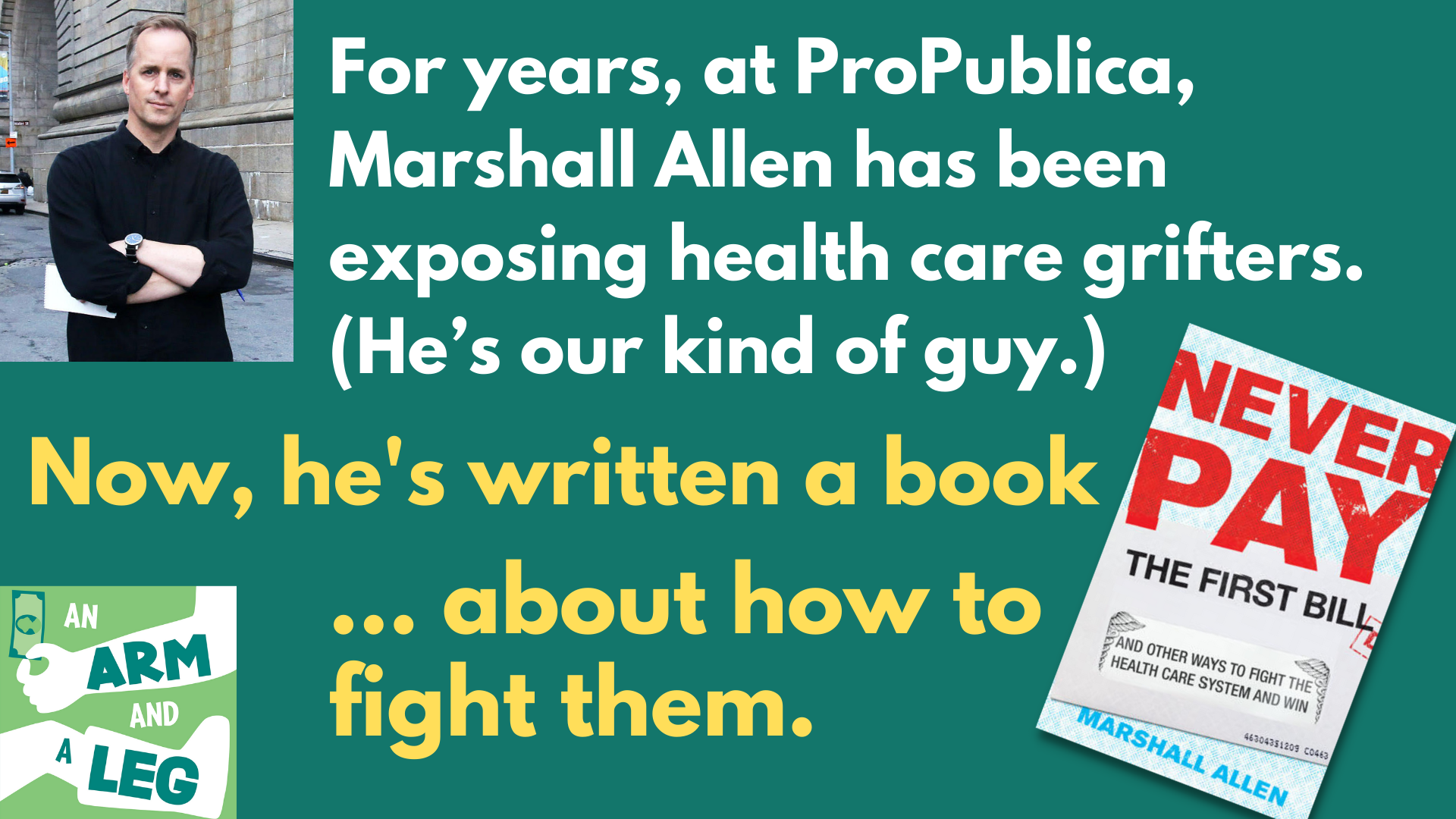 Thumbnail for A whole book about fighting effed-up medical bills? Yes, please.