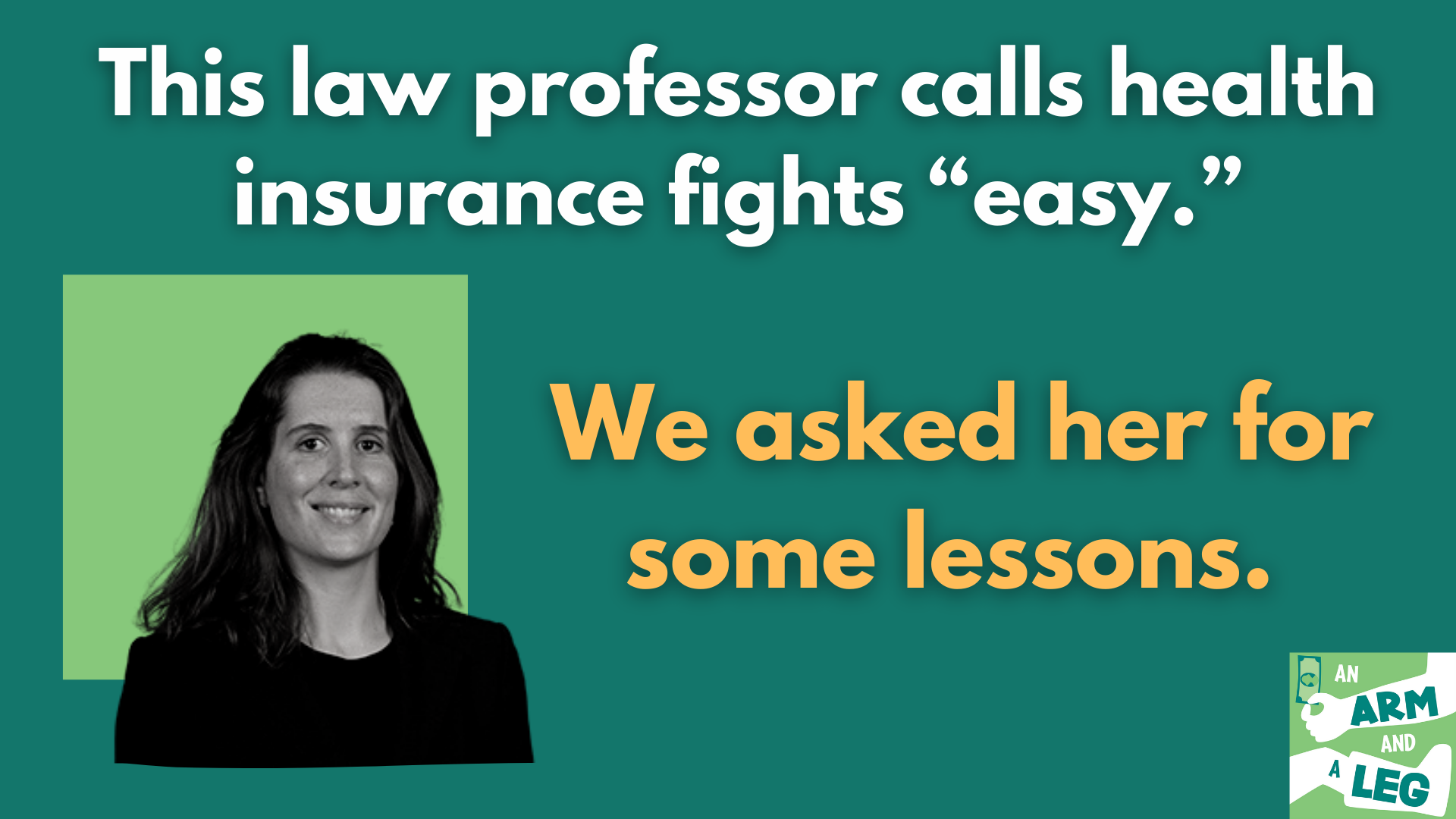 Thumbnail for Fighting with health insurance is easy for Jacqueline Fox