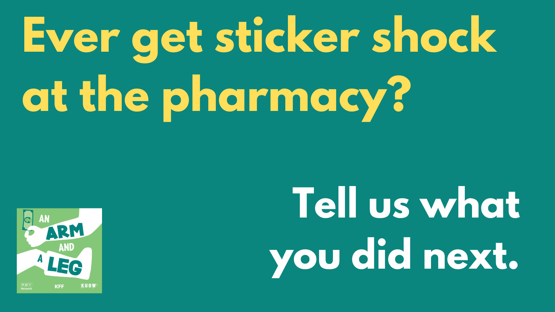 Thumbnail for How do you deal with wild drug prices?